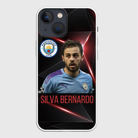 Чехол для iPhone 13 mini с принтом Silva Bernardo Манчестер Сити в Новосибирске,  |  | manchester city | бернарду силва | манчестер сити | сборная португалии | футбол | футболист