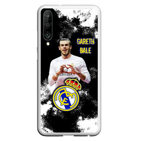 Чехол для Honor P30 с принтом Гарет Бэйл/Gareth Bale в Новосибирске, Силикон | Область печати: задняя сторона чехла, без боковых панелей | fly emirates | football | gareth bale | real madrid | sport | tottenham | бэйл гарет | известные личности | испания | мужчинам | реал мадрид | спорт | спортсмены | тоттенхэм хотспур | уэльс | футболист | хобби