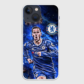 Чехол для iPhone 13 mini с принтом ЭДЕН АЗАР   EDEN HAZARD в Новосибирске,  |  | chelsea | eden michael hazard | football | real madrid | sport | uefa | реал мадрид | сборная бельгии. | спорт | уефа | футбол | хазард | челси | эден азар