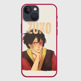 Чехол для iPhone 13 mini с принтом Zuko в Новосибирске,  |  | aang | appa | avatar | avatar the last airbender | azula | iroh | katara | momo | sokka | toph | zuko | аанг | аватар | аватар легенда об аанге | азула | дядя айро | зуко | катара | сокка | тоф