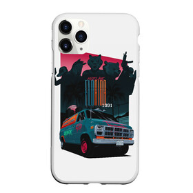 Чехол для iPhone 11 Pro матовый с принтом Hotline Florida 1991 3D в Новосибирске, Силикон |  | florida | hotline | hotline miami | грузовик | гусь | звери | зебра | медведь | надписи | розовый | тигр