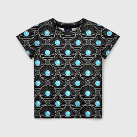 Детская футболка 3D с принтом Жемчужина моря в Новосибирске, 100% гипоаллергенный полиэфир | прямой крой, круглый вырез горловины, длина до линии бедер, чуть спущенное плечо, ткань немного тянется | cute | ocean spirit | pattern | pearl | дух океана | жемчуг | жемчужина | моллюск | море | паттерн | раковина | ракушка | ракушки