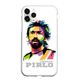 Чехол для iPhone 11 Pro Max матовый с принтом Андреа Пирло в Новосибирске, Силикон |  | andrea pirlo | fc juventus | андреа пирло | итальянский | тренер | фк ювентус | футболист