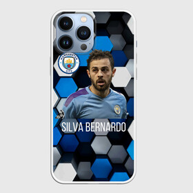 Чехол для iPhone 13 Pro Max с принтом Silva Bernardo Манчестер Сити в Новосибирске,  |  | manchester city | бернарду силва | манчестер сити | сборная португалии | футбол | футболист