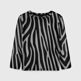 Детский лонгслив 3D с принтом Zebra Camouflage в Новосибирске, 100% полиэстер | длинные рукава, круглый вырез горловины, полуприлегающий силуэт
 | animal | blackandwhite | camouflage | stripes | zebra