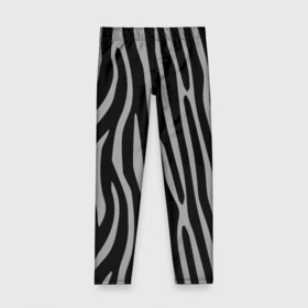 Детские леггинсы 3D с принтом Zebra Camouflage в Новосибирске, полиэстер 85%, спандекс 15% | эластичный пояс, зауженный крой | Тематика изображения на принте: animal | blackandwhite | camouflage | stripes | zebra