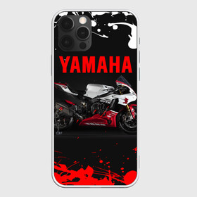 Чехол для iPhone 12 Pro Max с принтом YAMAHA [004] в Новосибирске, Силикон |  | moto | yamaha | мотоцикл | ямана | ямаха