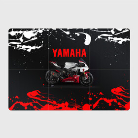 Магнитный плакат 3Х2 с принтом YAMAHA [004] в Новосибирске, Полимерный материал с магнитным слоем | 6 деталей размером 9*9 см | moto | yamaha | мотоцикл | ямана | ямаха
