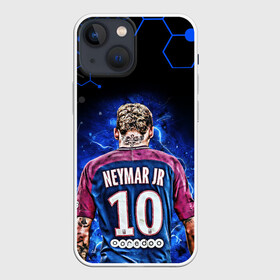 Чехол для iPhone 13 mini с принтом НЕЙМАР   NEYMAR JR   НЕОН в Новосибирске,  |  | Тематика изображения на принте: football | neymar | paris saint germain football club | sport | uefa | неймар | неймар да силва сантос жуниор | пари сен жермен | псж | сборная бразилии | спорт | уефа. | футбол