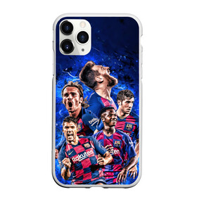 Чехол для iPhone 11 Pro матовый с принтом Месси и Суарес в Новосибирске, Силикон |  | lionel messi | luis suarez | luis surez | madrid | барселона | лионель месси | луис альберто суарес | мадрид | фк | футбол | футбольный клуб