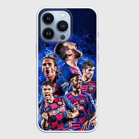 Чехол для iPhone 13 Pro с принтом Месси и Суарес в Новосибирске,  |  | lionel messi | luis suarez | luis surez | madrid | барселона | лионель месси | луис альберто суарес | мадрид | фк | футбол | футбольный клуб