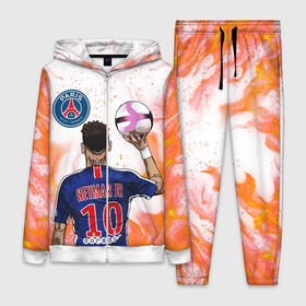 Женский костюм 3D с принтом НЕЙМАР   NEYMAR   ПСЖ в Новосибирске,  |  | football | neymar | paris saint germain football club | sport | uefa | неймар | неймар да силва сантос жуниор | пари сен жермен | псж | сборная бразилии | спорт | уефа. | футбол