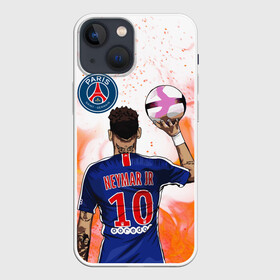 Чехол для iPhone 13 mini с принтом НЕЙМАР   NEYMAR   ПСЖ в Новосибирске,  |  | Тематика изображения на принте: football | neymar | paris saint germain football club | sport | uefa | неймар | неймар да силва сантос жуниор | пари сен жермен | псж | сборная бразилии | спорт | уефа. | футбол