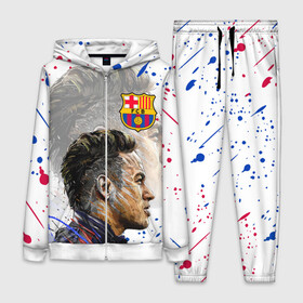 Женский костюм 3D с принтом НЕЙМАР   NEYMAR   БАРСЕЛОНА в Новосибирске,  |  | barcelona. | football | neymar | paris saint germain football club | sport | uefa | барселона | неймар | неймар да силва сантос жуниор | пари сен жермен | псж | сборная бразилии | спорт | уефа | футбол