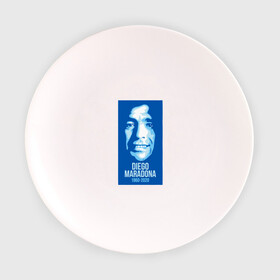 Тарелка с принтом Super Maradona в Новосибирске, фарфор | диаметр - 210 мм
диаметр для нанесения принта - 120 мм | Тематика изображения на принте: argentina | maradona | messi | sport | аргентина | гол | диего | марадона | месси | мяч | рука бога | спорт | футбол | чемпион