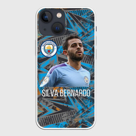 Чехол для iPhone 13 mini с принтом Silva Bernardo Манчестер Сити в Новосибирске,  |  | manchester city | бернарду силва | манчестер сити | сборная португалии | футбол | футболист