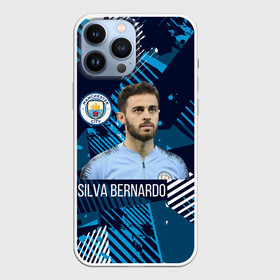 Чехол для iPhone 13 Pro Max с принтом Silva Bernardo Манчестер Сити в Новосибирске,  |  | manchester city | бернарду силва | манчестер сити | сборная португалии | футбол | футболист