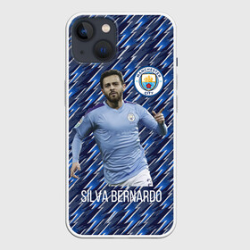 Чехол для iPhone 13 с принтом Silva Bernardo Манчестер Сити в Новосибирске,  |  | manchester city | бернарду силва | манчестер сити | сборная португалии | футбол | футболист