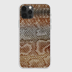 Чехол для iPhone 12 Pro с принтом Snake skin в Новосибирске, силикон | область печати: задняя сторона чехла, без боковых панелей | animal | leather | natural | skin | snake | texture | wild