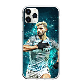 Чехол для iPhone 11 Pro матовый с принтом Серхио Агуэро в Новосибирске, Силикон |  | sergio aguero | аргентина | манчестер | манчестер сити | фк | футбол | футбольный клуб