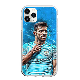 Чехол для iPhone 11 Pro матовый с принтом Серхио Агуэро в Новосибирске, Силикон |  | sergio aguero | аргентина | манчестер | манчестер сити | фк | футбол | футбольный клуб