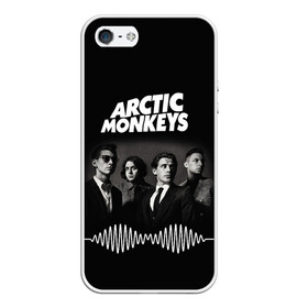 Чехол для iPhone 5/5S матовый с принтом arctic monkeys в Новосибирске, Силикон | Область печати: задняя сторона чехла, без боковых панелей | Тематика изображения на принте: alex turner | arctic monkeys | britain | great | indie | rock | алекс тернер | арктик монкейс | инди | рок