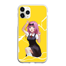 Чехол для iPhone 11 Pro матовый с принтом Chika Chika в Новосибирске, Силикон |  | anime | chika | chika fujiwara | kaguya | kaguya shinomiya | love | love detective | love is war | miyuki | shinomiya | аниме | анимэ | кагуя | любовь | любовь   это война | чика