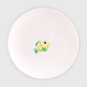 Тарелка с принтом Золотая рыбка в Новосибирске, фарфор | диаметр - 210 мм
диаметр для нанесения принта - 120 мм | Тематика изображения на принте: золотая рыбка | морские животные | морские обитатели | морские рыбы | рыба | рыбка