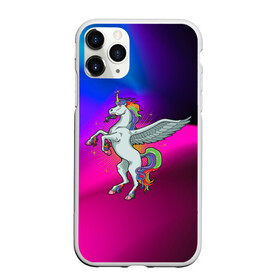 Чехол для iPhone 11 Pro Max матовый с принтом Единорог | Unicorn (Z) в Новосибирске, Силикон |  | Тематика изображения на принте: unicorn | unicornis | вымышленное существо | единорог | инрог | каркаданн | мифическое существо | моноцерос | нарвал | радужное | радужный | существо