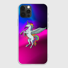 Чехол для iPhone 12 Pro Max с принтом Единорог | Unicorn (Z) в Новосибирске, Силикон |  | unicorn | unicornis | вымышленное существо | единорог | инрог | каркаданн | мифическое существо | моноцерос | нарвал | радужное | радужный | существо
