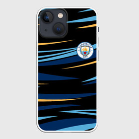 Чехол для iPhone 13 mini с принтом МАНЧЕСТЕР СИТИ | MANCHESTER в Новосибирске,  |  | fc | football | football club | manchester city | sport | манчестер сити | спорт | спортивные | униформа | фк | футбол | футбольный клуб