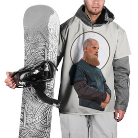 Накидка на куртку 3D с принтом Ragnarr Saint в Новосибирске, 100% полиэстер |  | viking | vikings | альфред великий | аслауг | викинг | викинги | конунг | лагерта | один | рагнар лодброк | сериал | сериалы | харальд