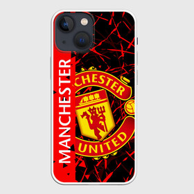 Чехол для iPhone 13 mini с принтом МАНЧЕСТЕР   MANCHESTER UNITED в Новосибирске,  |  | football | manchester united football club | sport | uefa | английская премьер лига | лига финал | манчестер юнайтед | матч. | спорт | уефа | финал | футбол