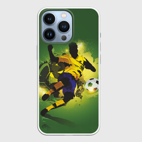 Чехол для iPhone 13 Pro с принтом Футбол в Новосибирске,  |  | football | игра с мячом | игрок | мяч | спорт | футбол | футболист | чемпионат по футболу