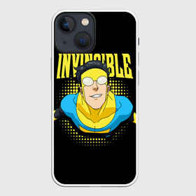 Чехол для iPhone 13 mini с принтом Invincible в Новосибирске,  |  | invincible | комикс | марк грейсон | мультсериал | неуязвимый | супергерой