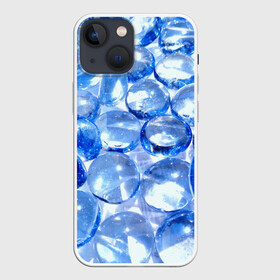 Чехол для iPhone 13 mini с принтом Абстракция в Новосибирске,  |  | абстрактно | абстрактные | абстрактный | абстракция | блеск | блестящие | камни | камушки | свет | светящиеся | стёкла | стекло | стекляшки
