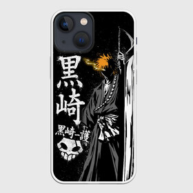 Чехол для iPhone 13 mini с принтом Bleach, Ичиго с мечом в Новосибирске,  |  | bleach | hollow | ichigo | аниме | блич | ичиго куросаки | манга | маска | пустой