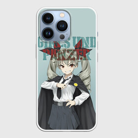 Чехол для iPhone 13 Pro с принтом Girls und Panzer в Новосибирске,  |  | darjeeling | girls und panzer | girls und panzer правда | дарджилинг | девочки и танки | девушки и танки | катюша | нисидзуми михо | правда | танки