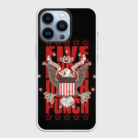 Чехол для iPhone 13 Pro с принтом FFDP Eagle в Новосибирске,  |  | 5fdp | ffdp | five finger death punch | metal | music | rock | альтернатива | группы | метал | музыка | музыкальная группа | рок | рок музыка | хеви метал