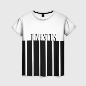 Женская футболка 3D с принтом Juventus | Tee Black and White (2021/22) в Новосибирске, 100% полиэфир ( синтетическое хлопкоподобное полотно) | прямой крой, круглый вырез горловины, длина до линии бедер | 0x000000123 | juve | juventus | ronaldo | криштьяно | роналдо | юве | ювентус