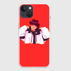 Чехол для iPhone 13 с принтом Suga Red в Новосибирске,  |  | bts | pop | битиэс | бтс | ви | джей хоуп | джонгук | корейцы | музыка | поп | попса | рм | чимин | чин сюги