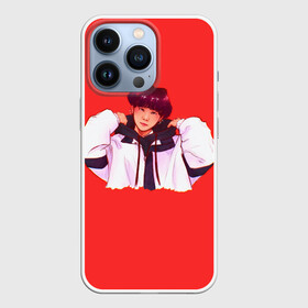 Чехол для iPhone 13 Pro с принтом Suga Red в Новосибирске,  |  | bts | pop | битиэс | бтс | ви | джей хоуп | джонгук | корейцы | музыка | поп | попса | рм | чимин | чин сюги