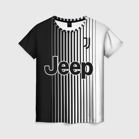 Женская футболка 3D с принтом ЮВЕНТУС JUVENTUS в Новосибирске, 100% полиэфир ( синтетическое хлопкоподобное полотно) | прямой крой, круглый вырез горловины, длина до линии бедер | cr7 | fc | fc juventus | football | juve | juventus | ronaldo | sport | алекс сандро | клуб | криштиану роналду | роналдо | спорт | униформа | фирменные цвета | фк | франко исраэль | футбол | ювентус