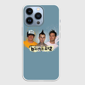 Чехол для iPhone 13 Pro с принтом Blink 182 в Новосибирске,  |  | duck tape | mark hoppus | matt skiba | music | pop | punk | rock | travis barker