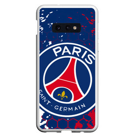 Чехол для Samsung S10E с принтом ФК ПСЖ FC PSG PARIS SG в Новосибирске, Силикон | Область печати: задняя сторона чехла, без боковых панелей | Тематика изображения на принте: fifa. | football | paris saint germain football club | psg | sport | uefa | английская премьер лига | лига финал | матч | спорт | уефа | финал | фифа | фк парии сен жермен | фк псж | футбол