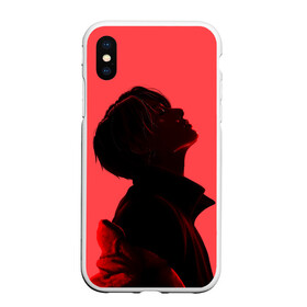 Чехол для iPhone XS Max матовый с принтом Pink Jungkook в Новосибирске, Силикон | Область печати: задняя сторона чехла, без боковых панелей | Тематика изображения на принте: bts | pop | битиэс | бтс | ви | джей хоуп | джонгук | корейцы | музыка | поп | попса | рм | чимин | чин сюги