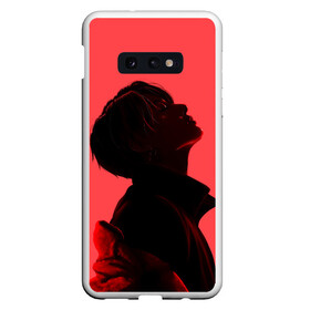 Чехол для Samsung S10E с принтом Pink Jungkook в Новосибирске, Силикон | Область печати: задняя сторона чехла, без боковых панелей | Тематика изображения на принте: bts | pop | битиэс | бтс | ви | джей хоуп | джонгук | корейцы | музыка | поп | попса | рм | чимин | чин сюги