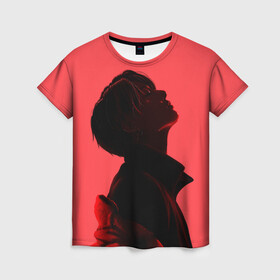 Женская футболка 3D с принтом Pink Jungkook в Новосибирске, 100% полиэфир ( синтетическое хлопкоподобное полотно) | прямой крой, круглый вырез горловины, длина до линии бедер | bts | pop | битиэс | бтс | ви | джей хоуп | джонгук | корейцы | музыка | поп | попса | рм | чимин | чин сюги