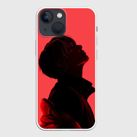 Чехол для iPhone 13 mini с принтом Pink Jungkook в Новосибирске,  |  | bts | pop | битиэс | бтс | ви | джей хоуп | джонгук | корейцы | музыка | поп | попса | рм | чимин | чин сюги