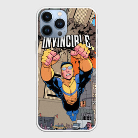 Чехол для iPhone 13 Pro Max с принтом Неуязвимый (Invincible) в Новосибирске,  |  | damien darkblood | invincible | дэмиен даркблад | мультсериал | непобедимый | неуязвимый